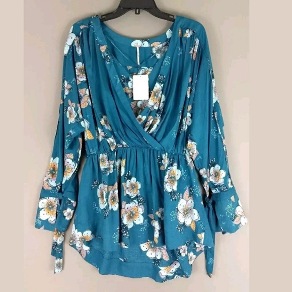 NWT Free People Tuscan Dreams tunic mini dress - Picture 2 of 8